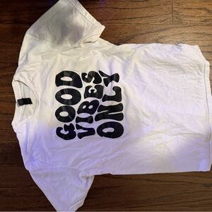 Good vibes only White T-Shirt